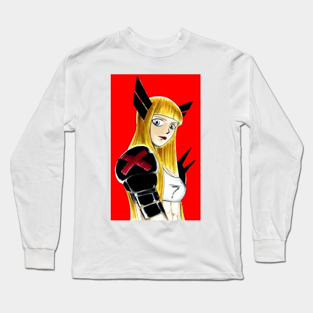 red magik, inferno's illyana rasputin Long Sleeve T-Shirt by jorge_lebeau